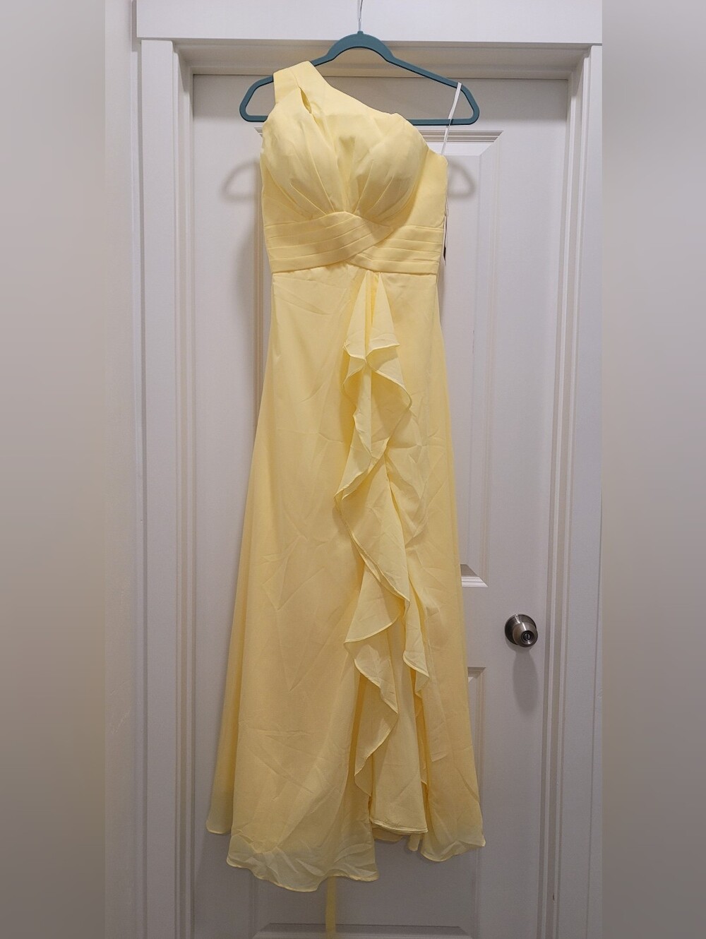 One Shoulder Maxi Dress